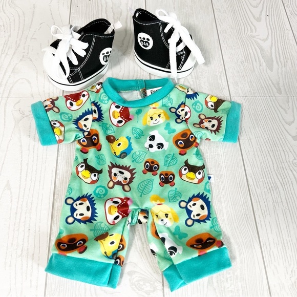 Build A Bear Animal Crossing Tom Nook Pajama Outfit - Picture 1 of 8